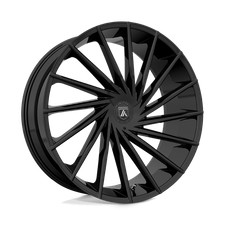 22X9 Asanti Black ABL-18 MATAR 5X4.5/5.0 30MM GLOSS BLACK