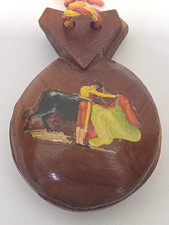 Vintage 1960/70s Spanish Castanets Matador - Flamenco Dancer