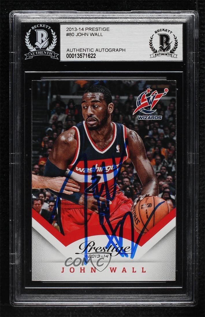 2013-14 Panini Prestige John Wall #80 ow6
