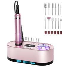 40000RPM Electric Nail File Drill Professional Kit, Drill Machine with LCD Displ