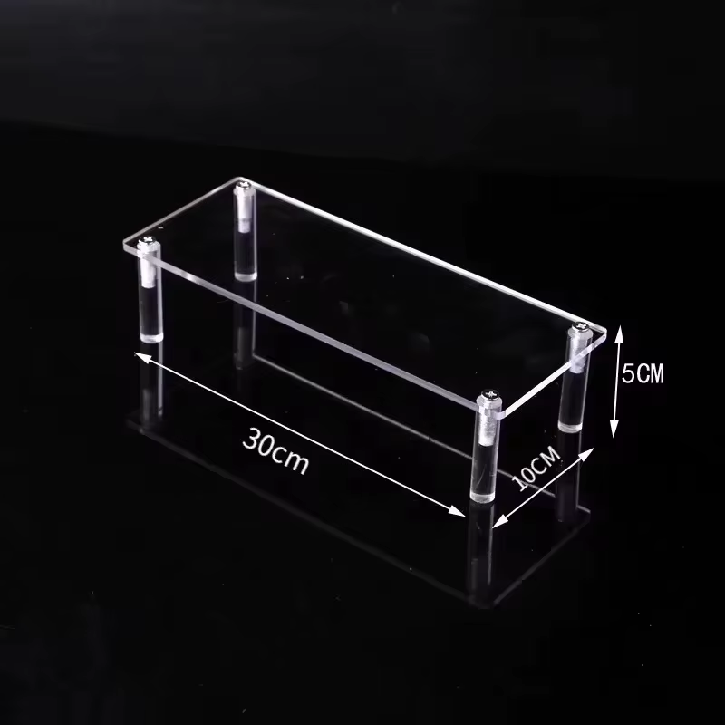 Clear 1-5 Tier Acrylic Display Stand for Cupcakes| Dolls| and Collectibles