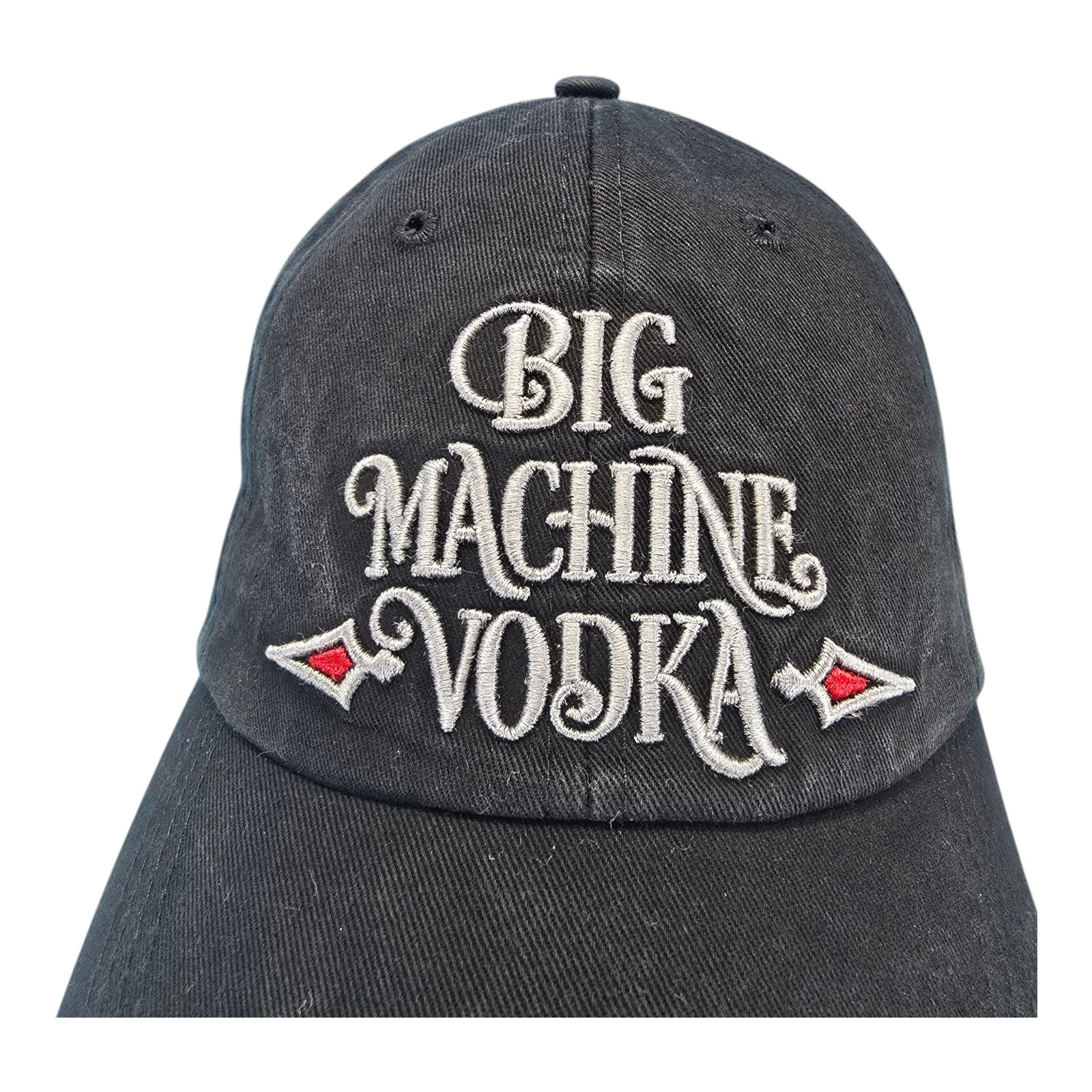 Big Machine Vodka Cap Hat Strapback Adjustable Bl… - image 3