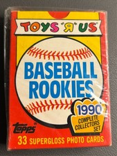 1990 Topps Toys R Us Baseball Rookies Factory Sealed Complete Set Ken Griffey Jr