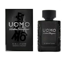 Uomo Signature Salvatore Ferragamo 3.4 oz EDP spray mens cologne 100ml NIB