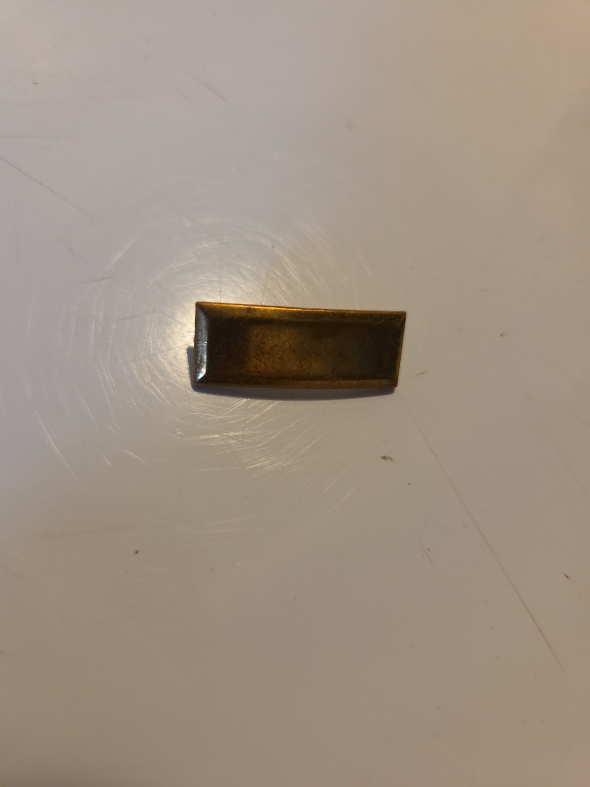 Original WWII US Army 2nd Lieutenant's Bar Collar Insignia AmCraft