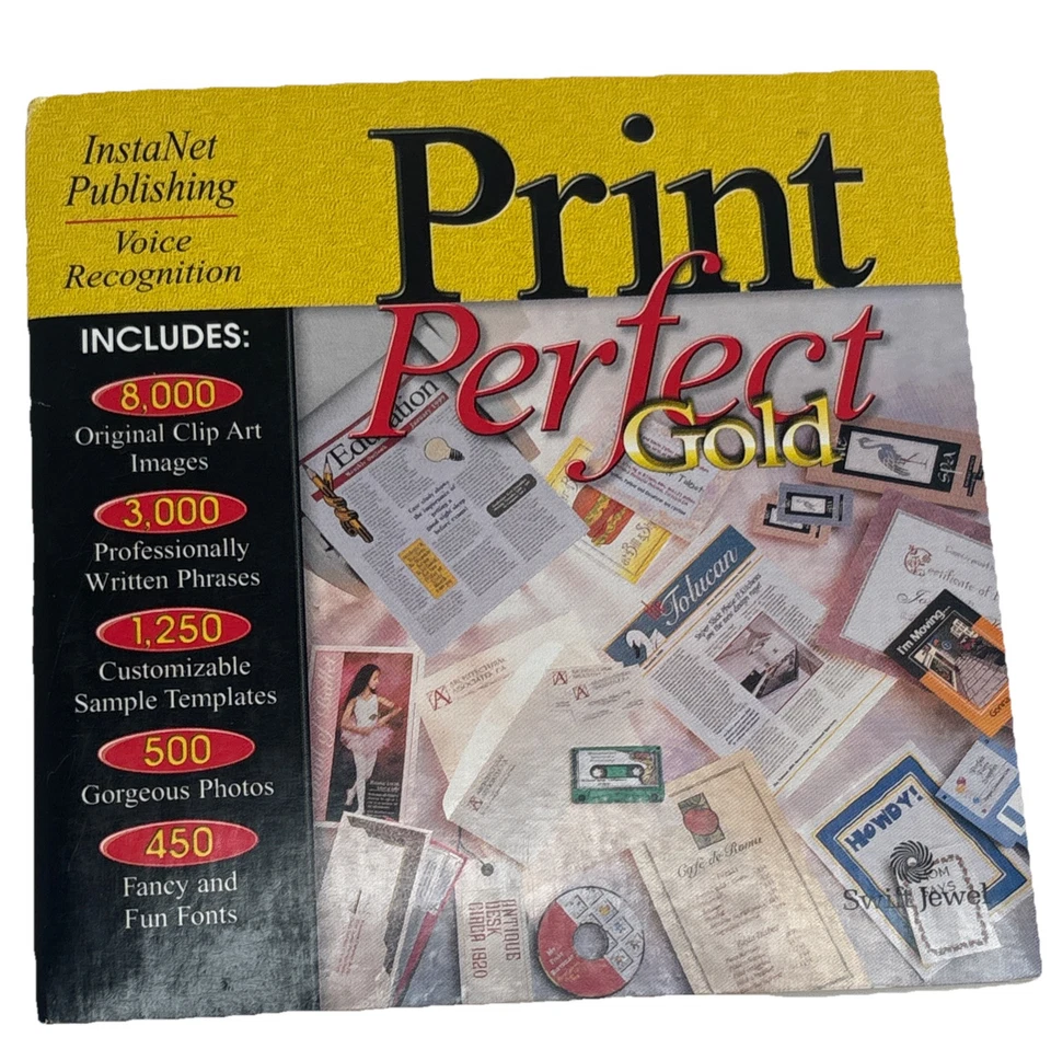 Print Perfect Gold DVD 30,000+ Clip Art Images and More - Image 2 of 4