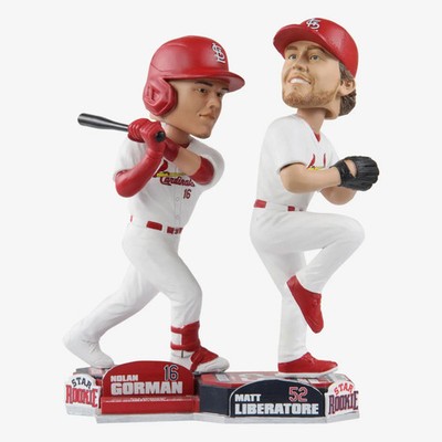 Nolan Gorman Matthew Liberatore St. Louis Cardinals Star Rookie Dual Bobblehead