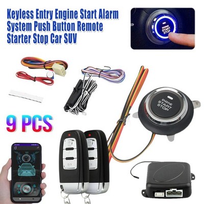 Auto Fernstart System Keyless Entry GPS APP Alarm Mit Türöffner Funktionalität