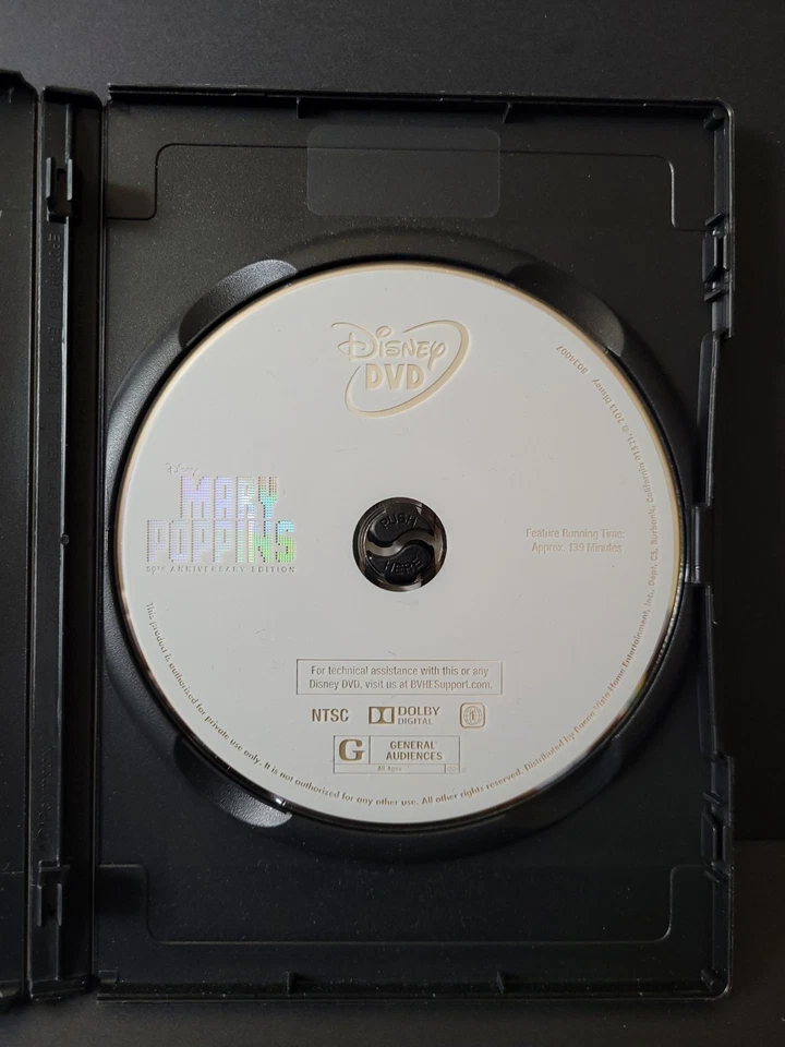 Mary Poppins: 50th Anniversary Edition (DVD, 2013, 1964) - Image 4 of 4