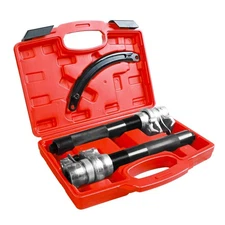 2-Piece Coil Spring Compressor Tool Heavy Duty Macpherson Strut Spring Compre...