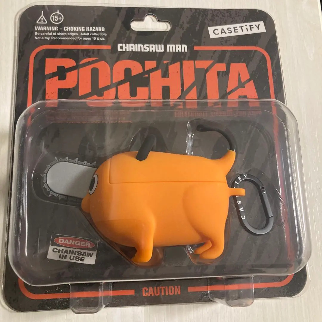 CASETiFY x Chainsaw Man Pochita Manga AirPods Case Limited Edition Japan Fast Shipping-image