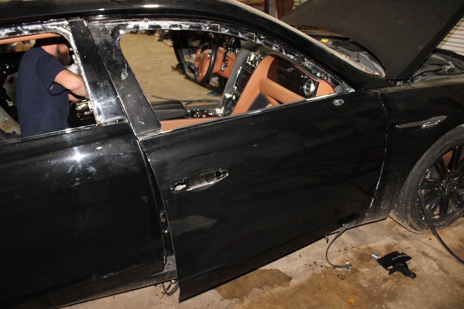 Bentley Flying Spur 2014-2018 Front Right Door panel Black