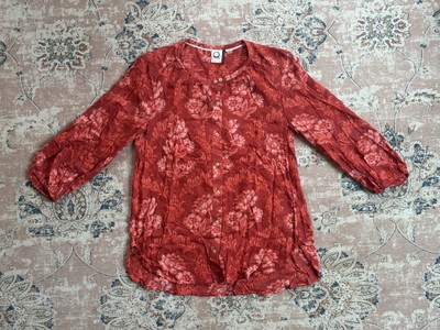 Anthropologie AKEMI + KIN Size XS 3/4 Sleeve Blouse