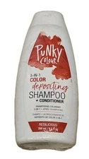 Punky Colour 3 in 1 Color Depositing SHAMPOO & CONDITIONER - REDILICIOUS - 8.5oz