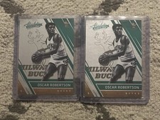 Oscar Robertson 2x 2016-17 Panini Absolute /999 #110 Milwaukee Bucks HOF Lot