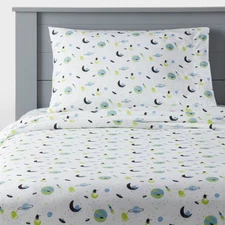 Queen Space Kids' Cotton Sheet Set - Pillowfort