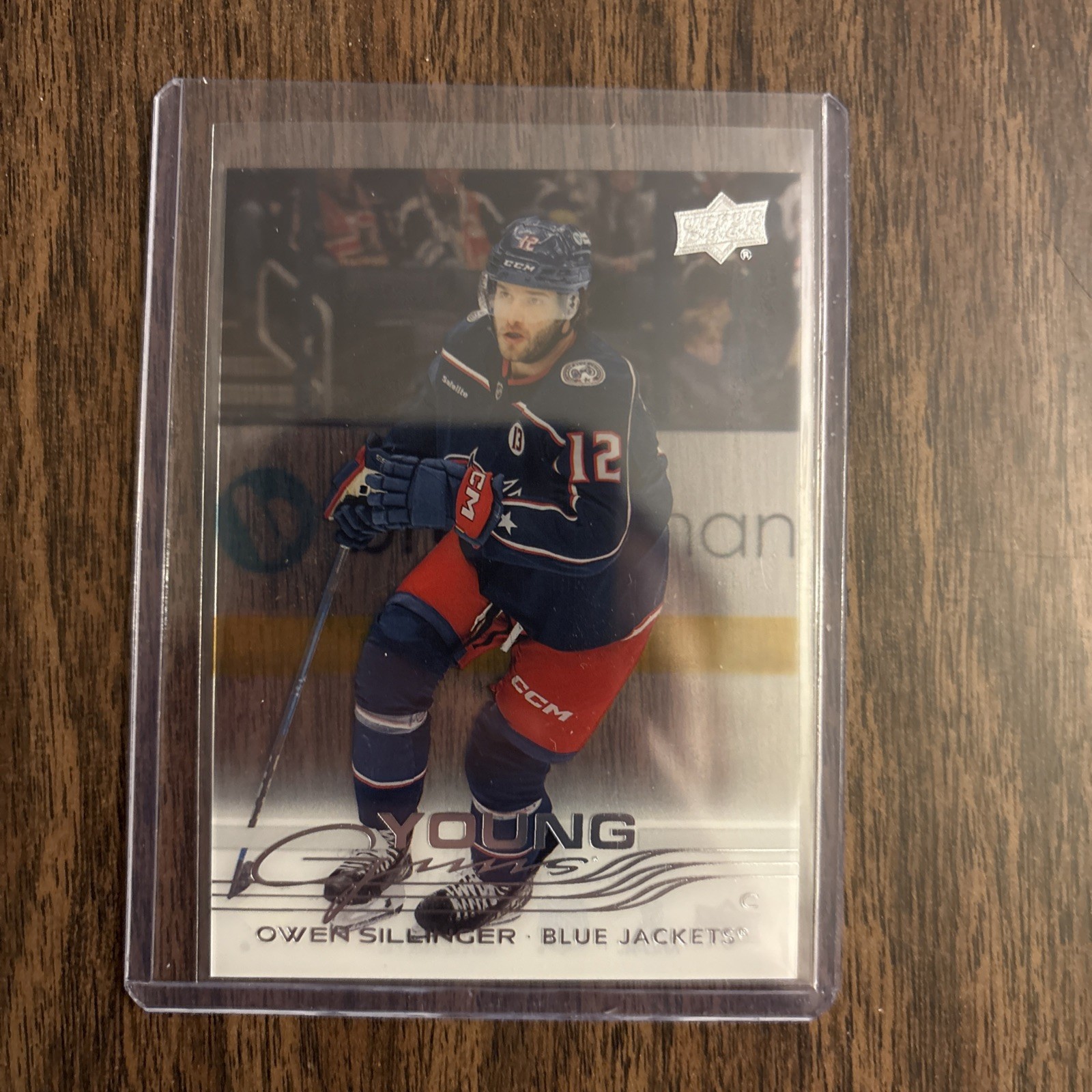 2025-26 Upper Deck Series 1 #227 Owen Sillinger Clear Cut Young Guns SSP