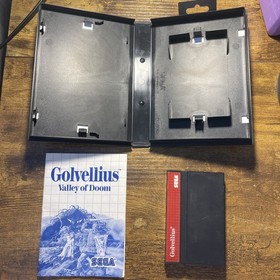 Golvellius: Valley of Doom Sega Master System CIB Complete Game - Vintage SEGA