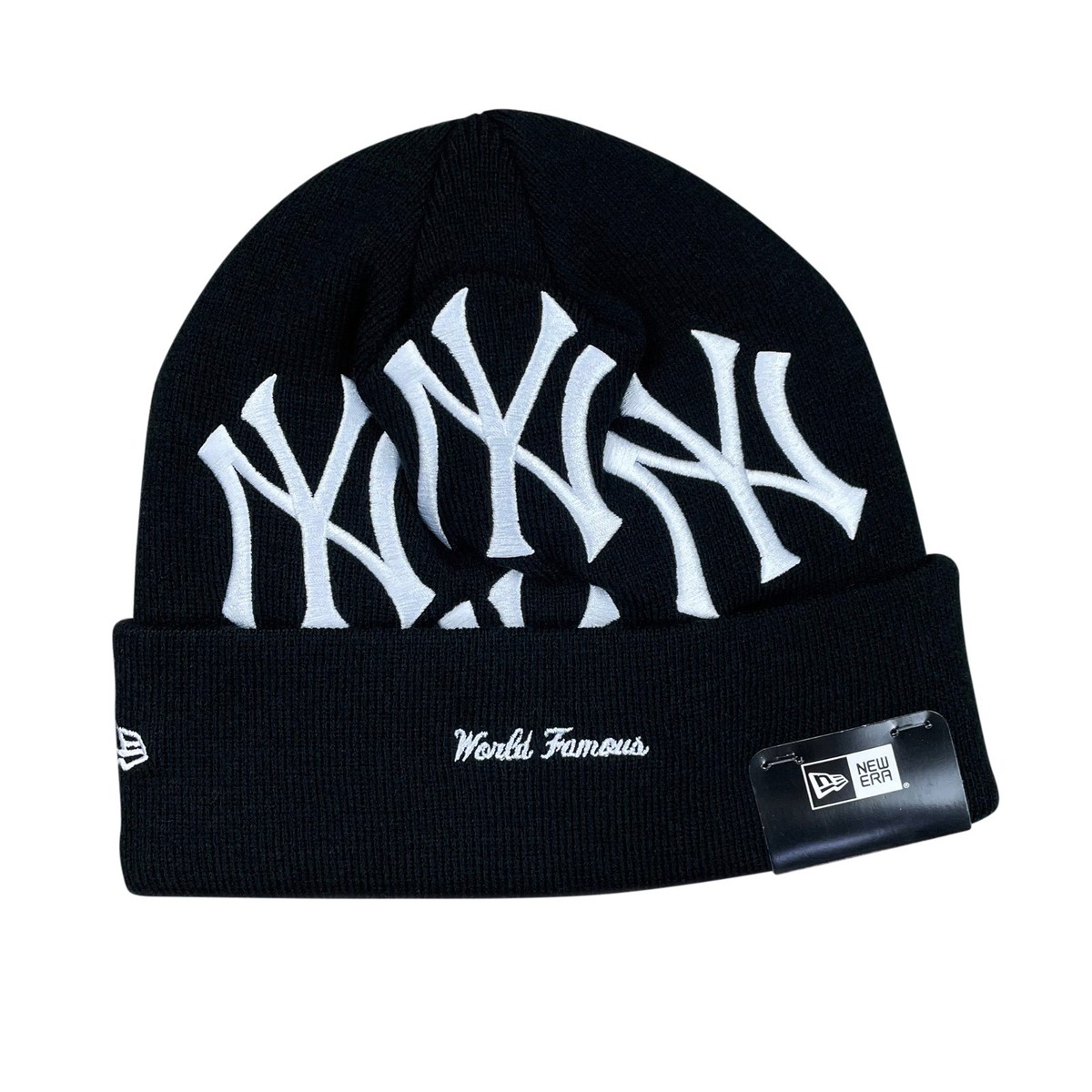 Supreme x New Era FW21 New York Yankees Box Logo Beanie Black | eBay