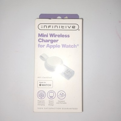 Infinitive Mini Wireless Charger for Apple Watch MFI Certified for Apple Watch