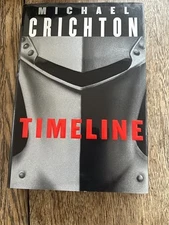 Timeline by Crichton, Michael Hardback Book The Fast Free Shipping