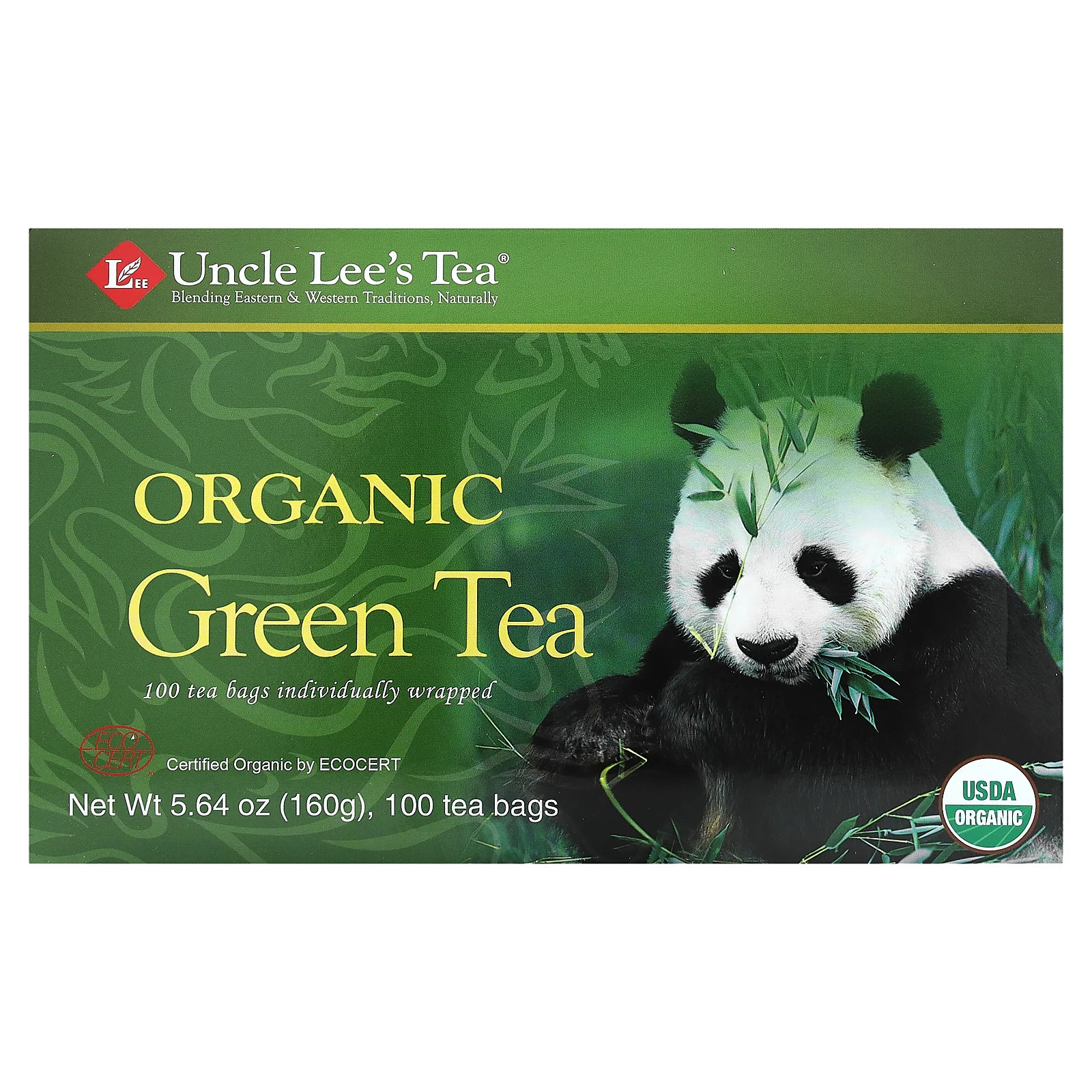 , 100 Tea Bags, 5.64 Oz (160 G)