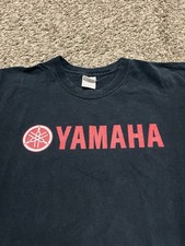 Vintage 2000’s Y2K Yamaha Motorsports Blue Promotional T Shirt Size XL Rare Vtg
