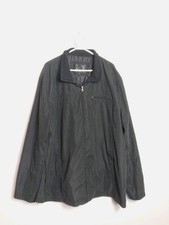 Chaqueta de invierno Jack Stone para hombre forrada negra con cremallera cortavientos talla 6XL USADA EN EXCELENTE ESTADO