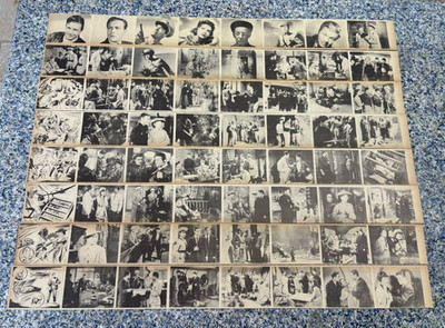Smilin'' Jack Uncut Trading Card Strips Complete Set (Samuel Eppy, 1940s)