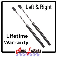 2 Trunk Lift Support Struts Shock Prop Rods Pair Arm Damper Lid Replacement Set