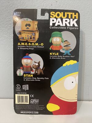 South Park Stan フィギュア Series 2 South Park 2011 Series 2 MEZCO Stan w/ Dog & Spooky Fish Action