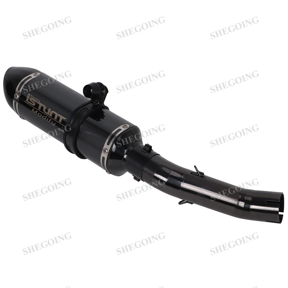 Tubo de escape para moto Honda CB400/500X 18-24 CB500F CBR400/500/500R 16-24 Foto 2 de 4