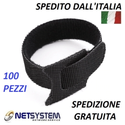 Fascette Di Velcro Per Giardino 10 Fascette In Velcro Da 40 Cm Per Cavi - Blu Con Occhiello In PVC, Marca Goodymax 10 Pezzi - Foto 2