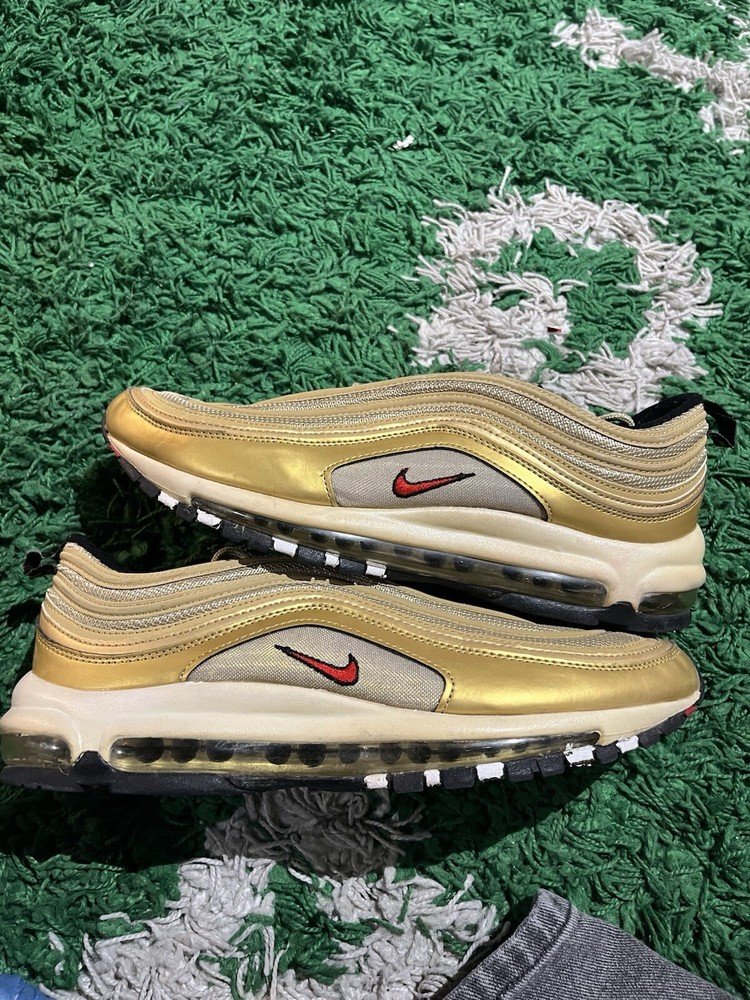 Nike Air Max 97 OG 2023 Metallic Gold Size 11 No Box Included  