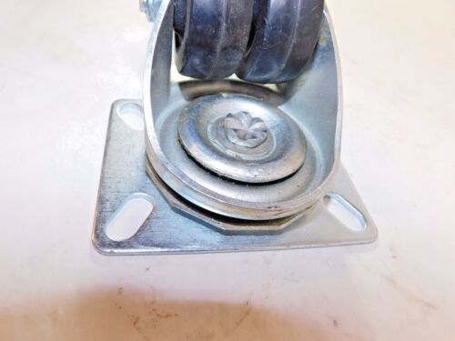 Rueda giratoria enchapada resistente a la luz 2" 200 lb. Carga 202RN02052S003G - Imagen 4 de 5