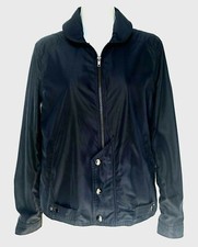 Derek Lam For Design Nation Zip-Up Windbreaker Jacket Women's XS Black