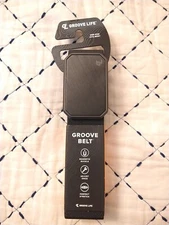 Groove Life Adjustable Web Belt with Magnetic Buckle Black/Black