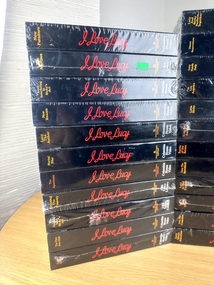 VTG 34 LOT I Love Lucy Collector’s Edition VHS Classic Collection Gift Set Idea - Image 4 of 4