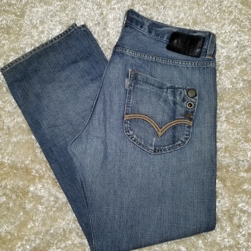 Men's Vintage Levi's SilverTab Baggy Jeans Black Label 36x30 Men's Vintage Levi's SilverTab Baggy Jeans Black Label 36x30
