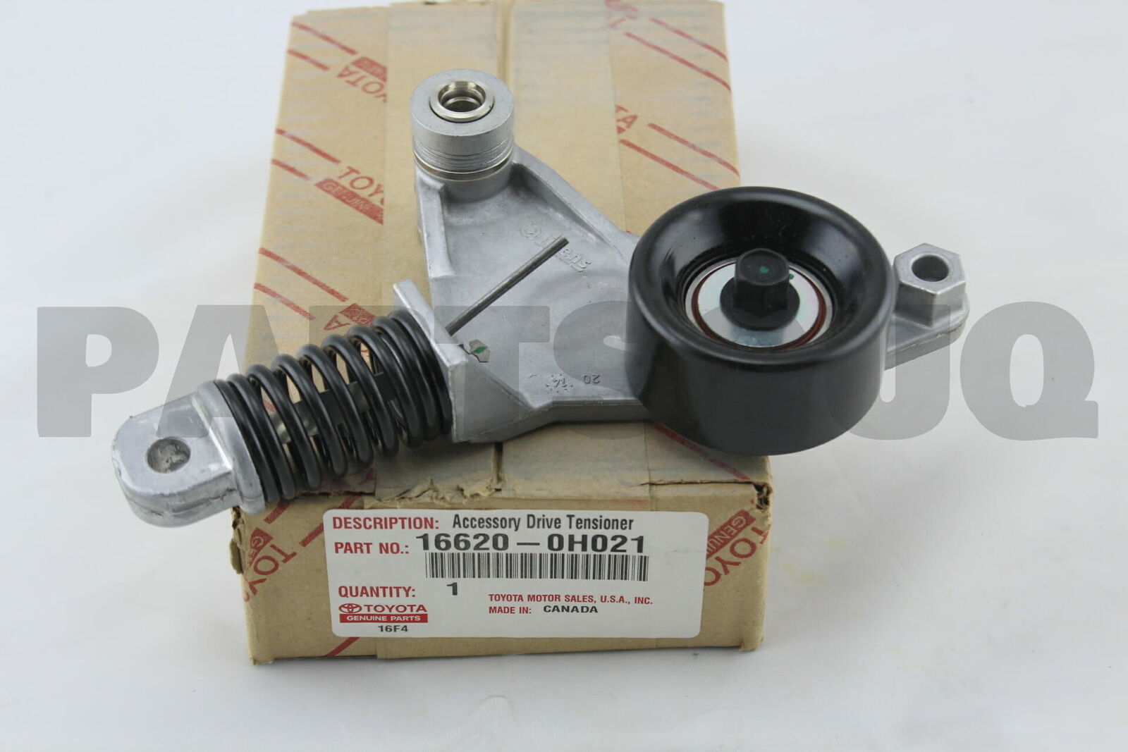 166200H021 Genuine Toyota TENSIONER ASSY, V-RIBBED BELT 16620-0H021