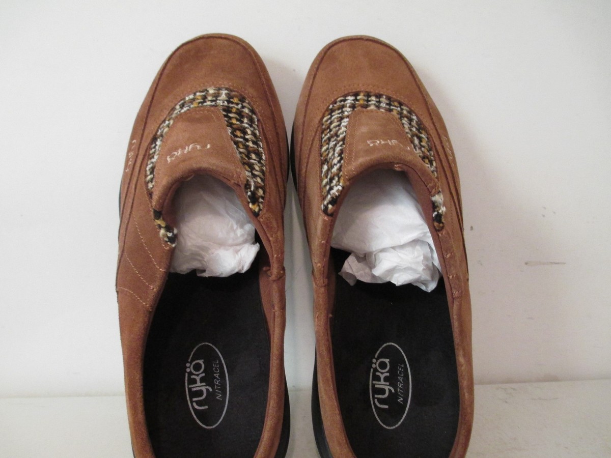 Ryka Womens Freelance Mule Slip On Wool Tweed/Lo Casual Toffee Size 7.5 Ryka-Womens-Stellar-Slip-On-  main image 3