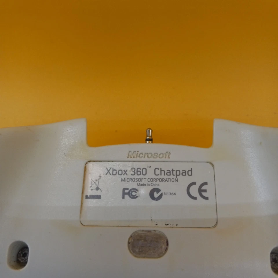 Microsoft Xbox 360 Chatpad - White - Image 4 of 4