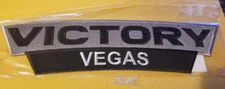 Victory Motorcycles Vegas Rocker Embroidered Patch 3x11.5"