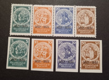Deutsches Reich 1933 Herzst&uuml;ck aus Block... 10 Jahre Nothilfe + einzelmarken  B
