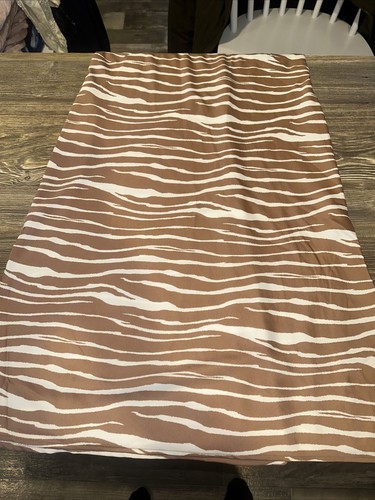 Women's Slip Dress - A New Day Brown Zebra Striped XS. NWT. Y/2/U - Picture 3 of 6
