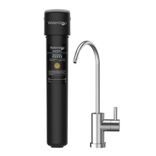 Waterdrop 17UB Under Sink Water Filter System, with Stainless Steel Faucet 