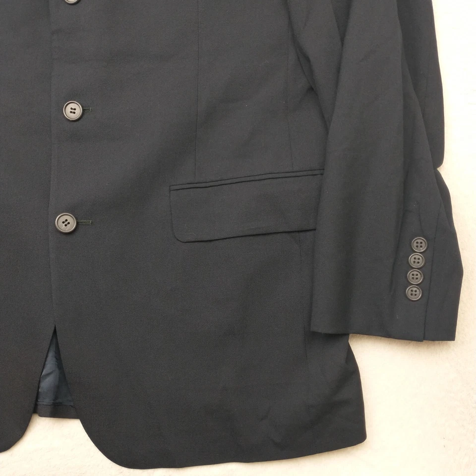 Blazer Brooks Brothers Para Hombres 40 R 3 Botones Brooksease Lana Abrigo Deportivo Traje Chaqueta Foto 3 de 4