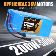 Ebike Battery 36V 12Ah lithium-ion battery for 200W-500W e-bikes