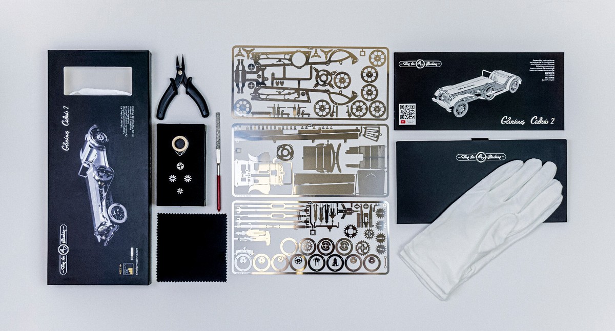 Time For Machine Glorious Cabrio - 3D Puzzle Mechanical Model DIY