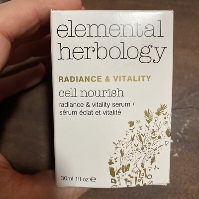 Elemental Herbology Cell Nourish serum 1 fl.oz./30ml NEW